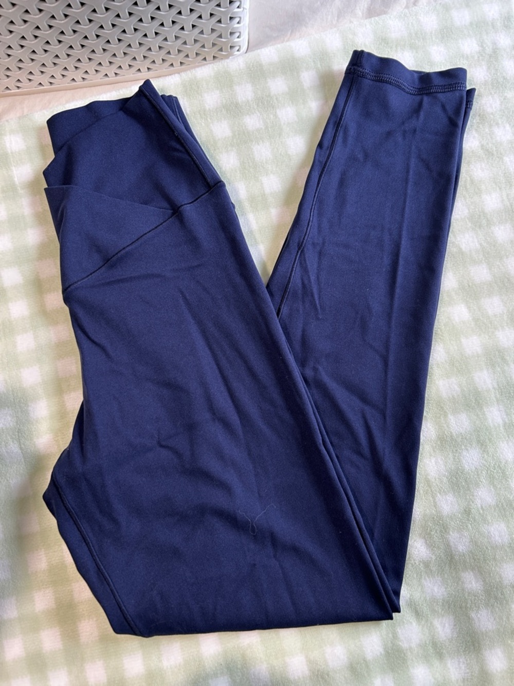 Offline By Aerie Real Me High Waisted Crossover Legging - Navy Small